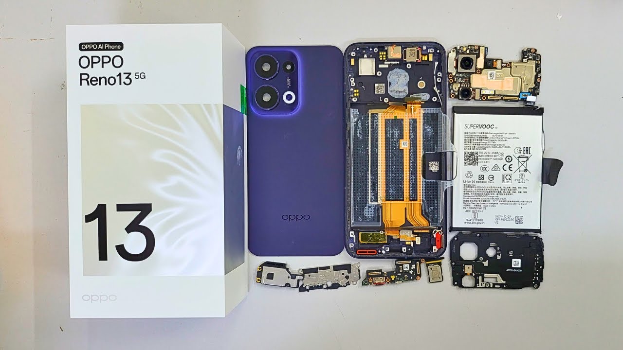 OPPO RENO 13 5G TEARDOWN & DISASSEMBLY !!!