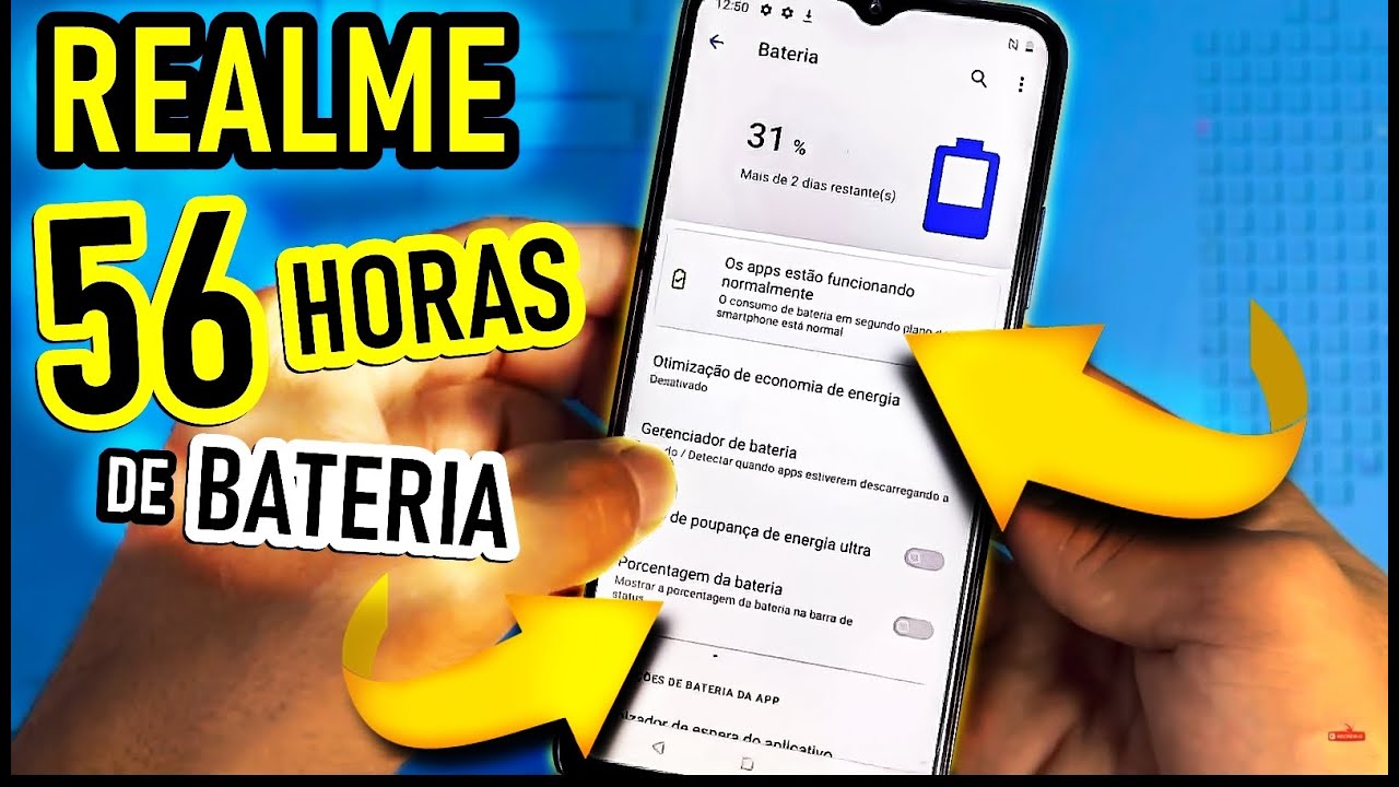 Celular REALME descarregando muito RAPIDO? - TENTE ISSO ANTES DE TROCAR A BATERIA! Toda linha REALME