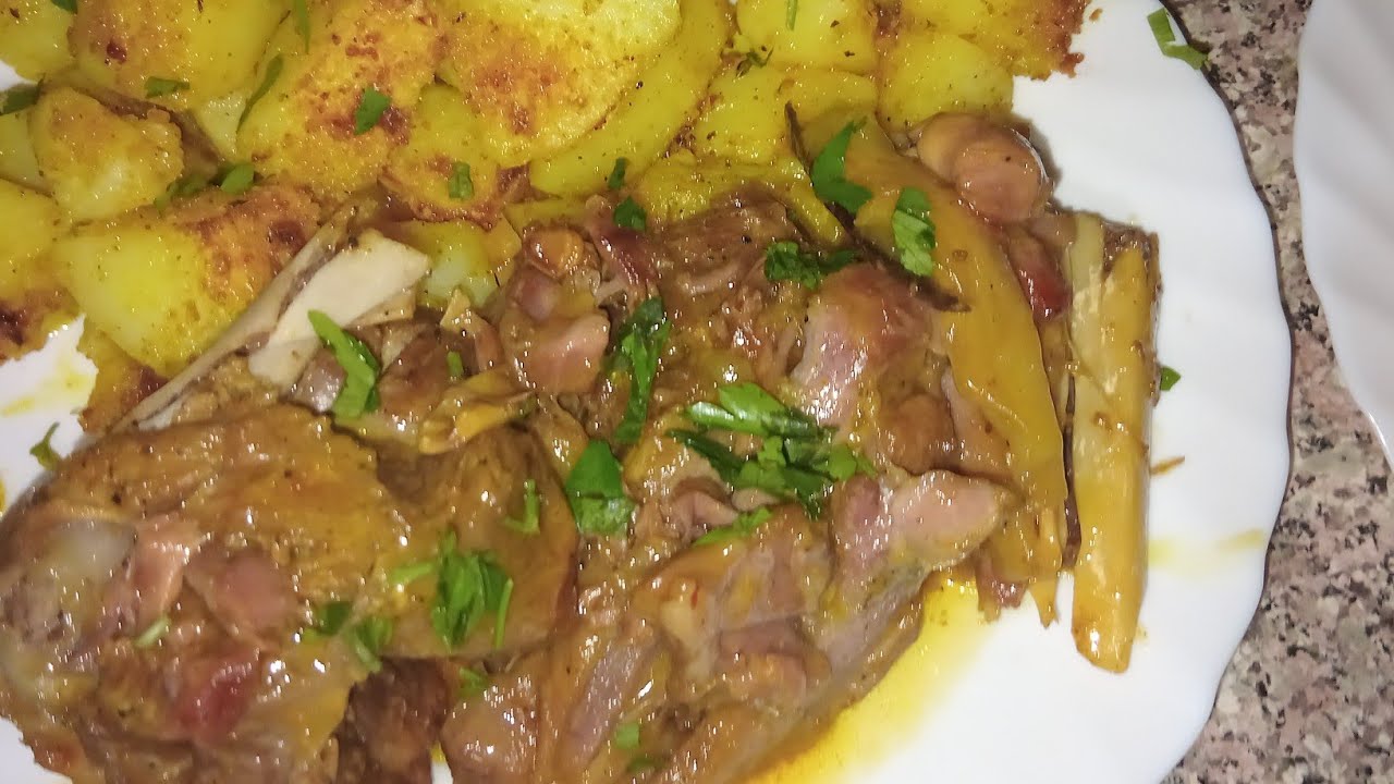 فخذ داند تقولي لحم 🍖 🍖 بوحد التتبيلة عمركم لا كليتوه معسل ومحمر 😋😋👌🌙