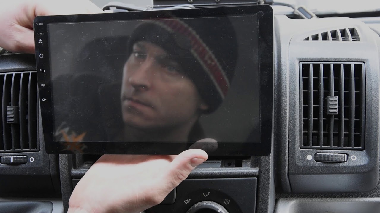 Radio removal and installation in Citroen Jumper