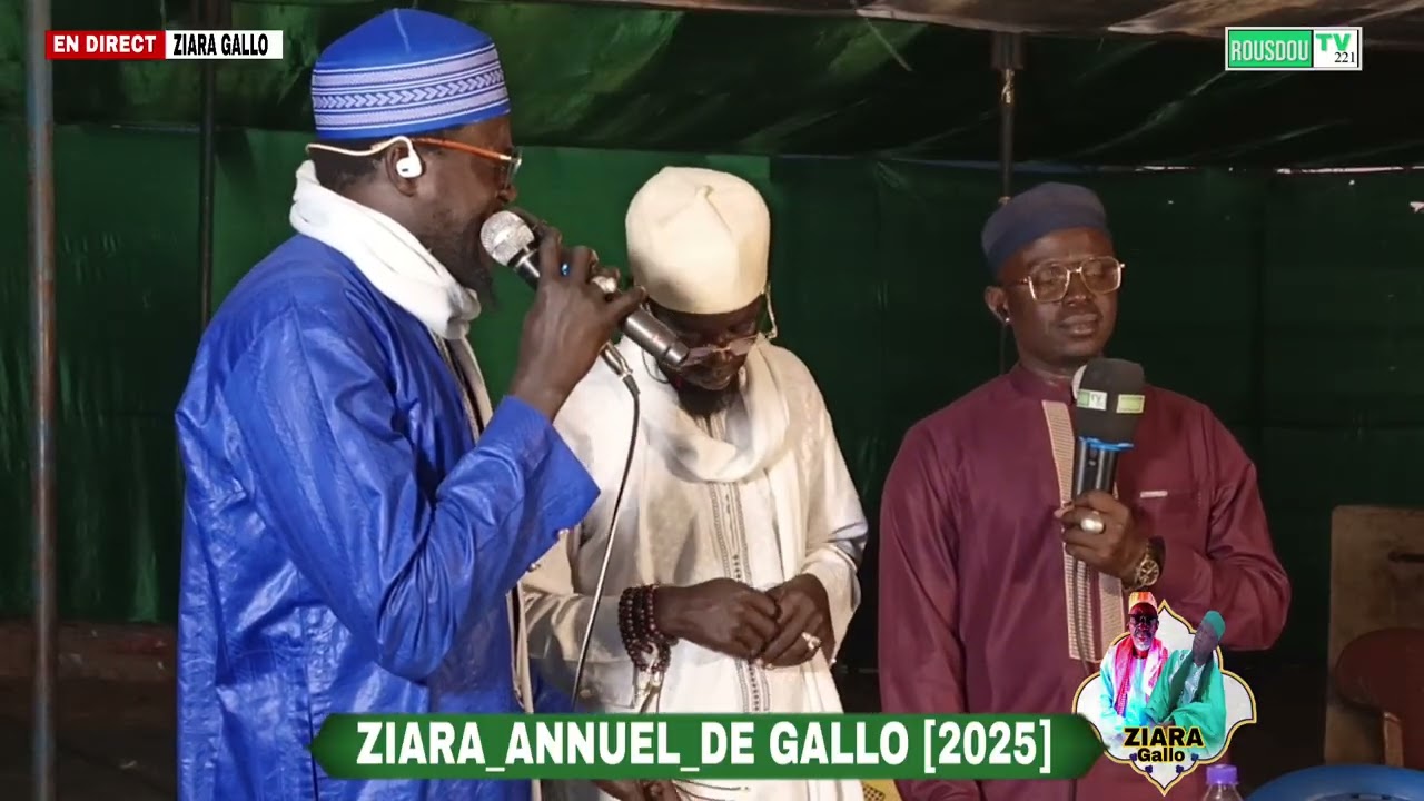 🔴 charif bouye diannga you néakh ziara annuel de gallo édition 2025 sur la chaîne de rousdou tv 