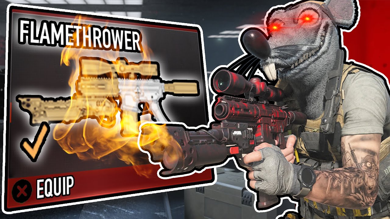Cooking with my CURSED FLAMETHROWER Loadout in Modern Warfare 3