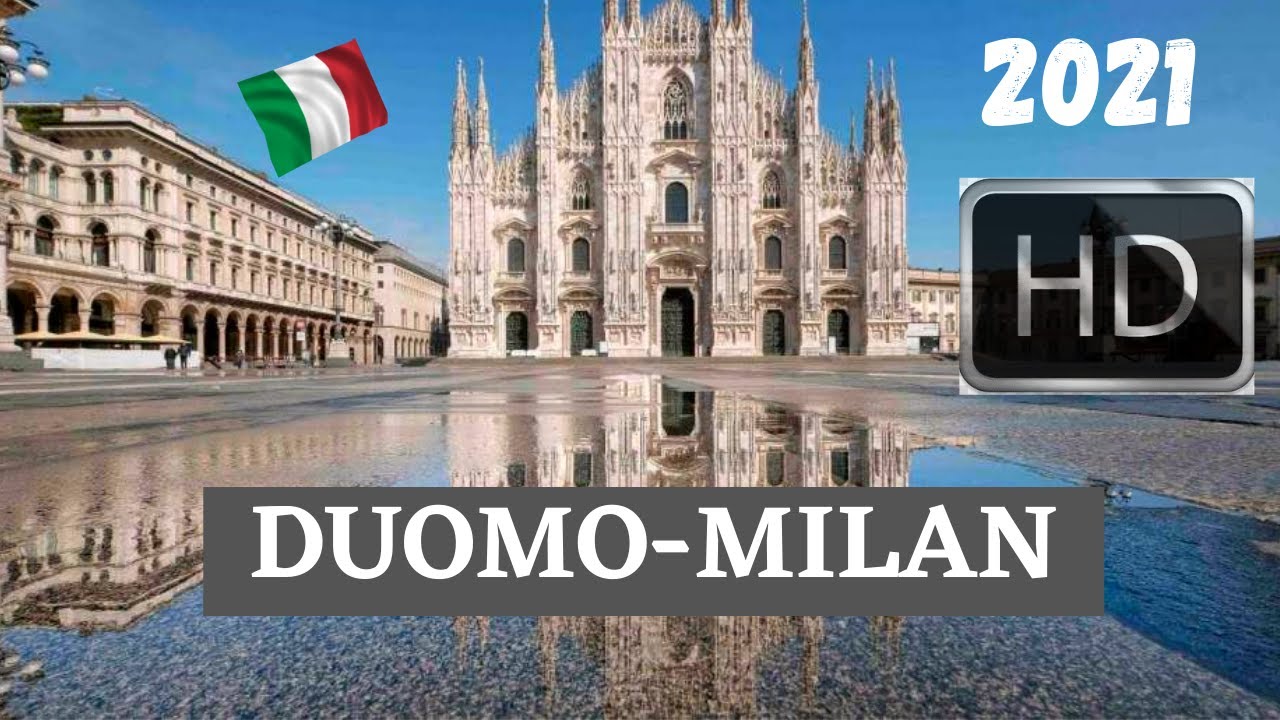 THE DUOMO CATHEDRAL, MILAN | VIRTUAL WALKING TOUR HD | 2021