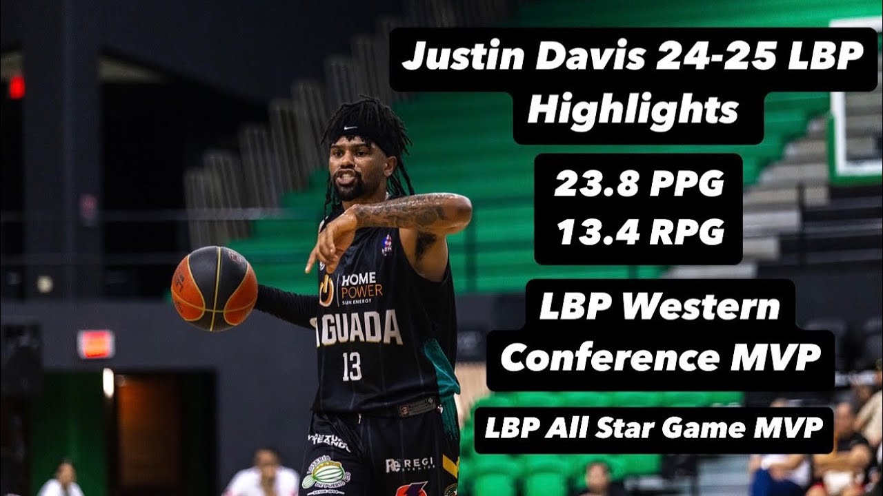 Justin Davis LBP 24-25 Rookie Season Highlights!