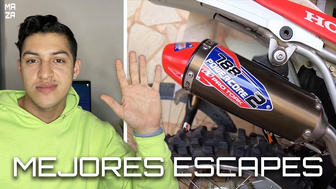 ¡5 MEJORES ESCAPES PARA CRF 230/150! / MAZA