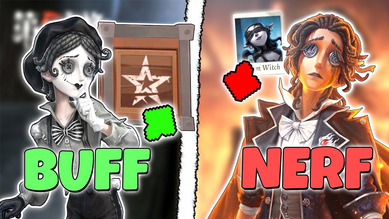 THEY BUFFED MIME ARTIST BUT NERFED COMPOSER AND DREAM WITCH?! -  - Identity V Season 44 Patch Notes