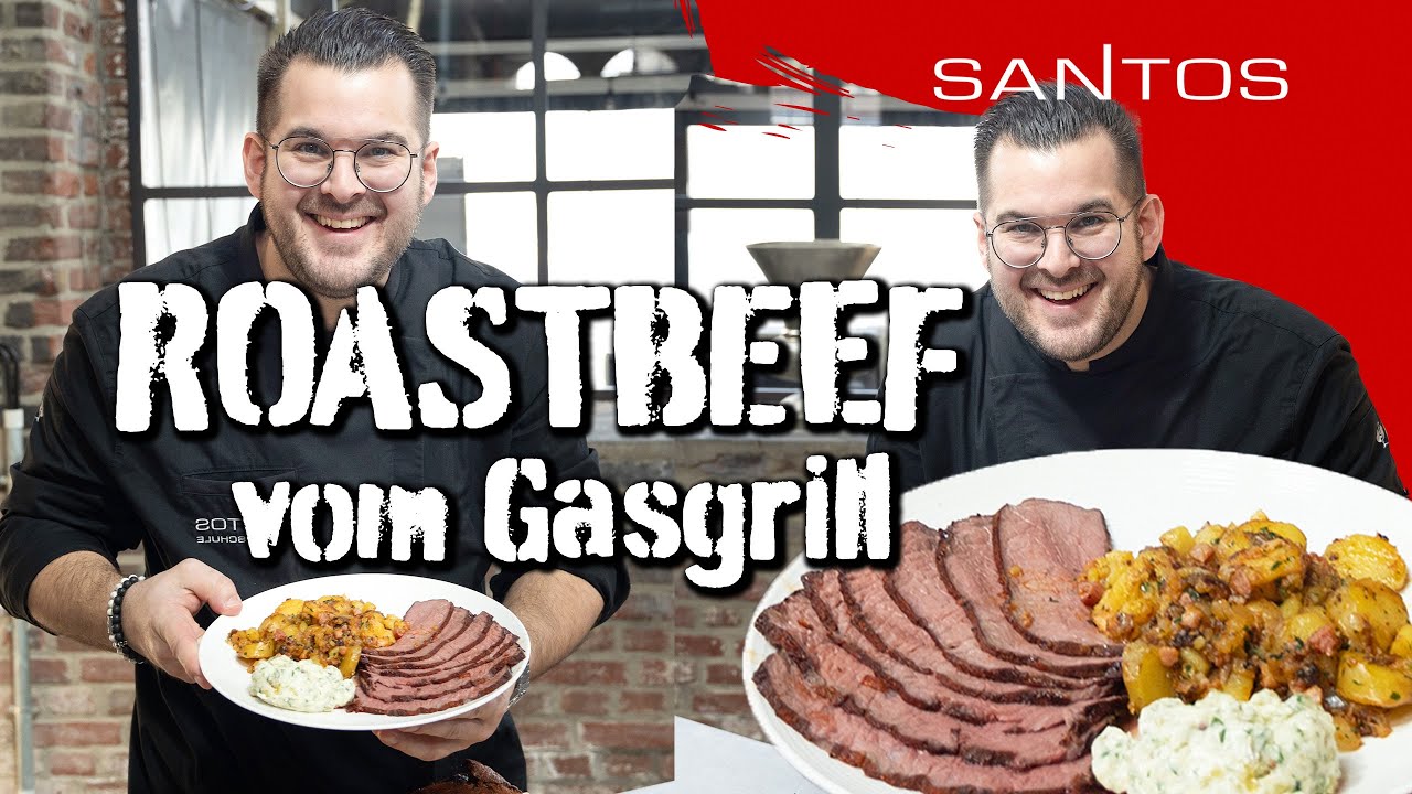 Kaltes Roastbeef mit Bratkartoffeln und selbst gemachter Remoulade