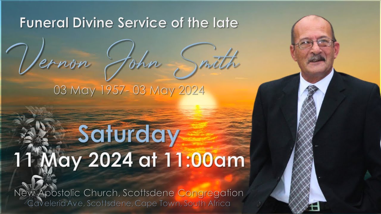 Funeral Divine Service of the late Vernon John Smith - Saturday 11 May 2024 at 11:00am