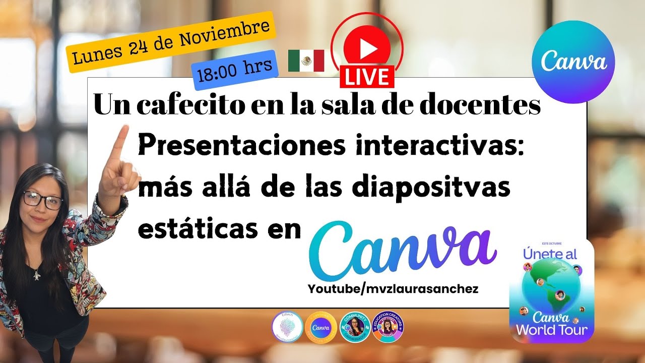 Presentaciones interactivas: más allá de las diapositivas estáticas en Canva