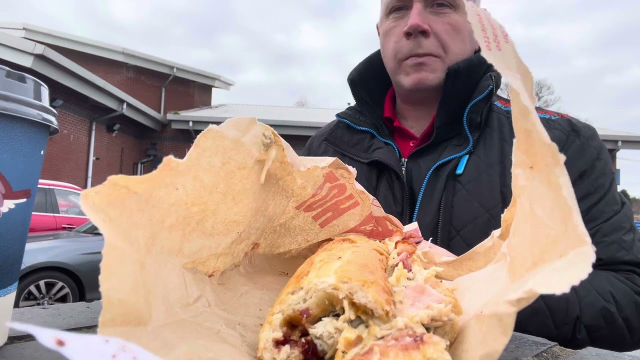 Greggs Xmas Lunch Baguette Meal Deal