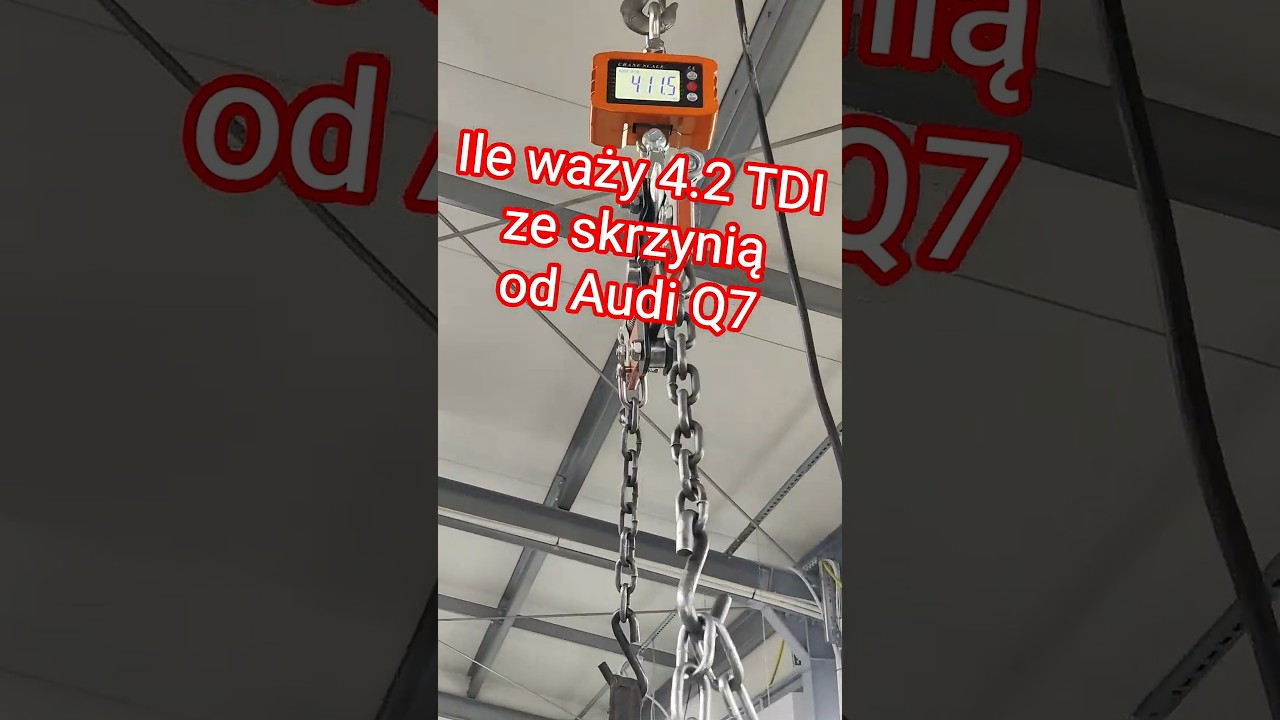 Waga 4.2 TDI z TIP
