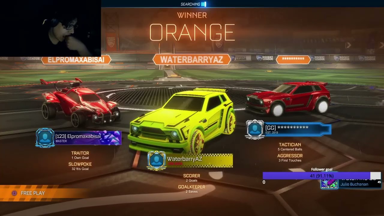 Playing Rocket league Ranked for First Time..