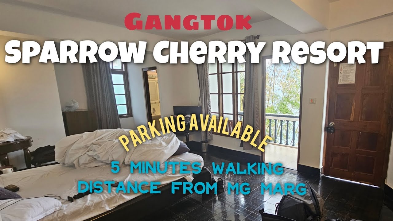 Sparrow Cherry Resort | Gangtok | East and West Sikkim ride #travel #roadtrip #bike #contentcreator
