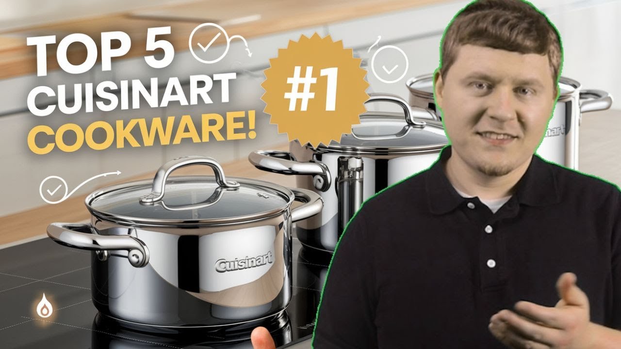 Best Cuisinart Cookware Set 2026 🏆 Top 5 Best Cuisinart Cookware Reviews