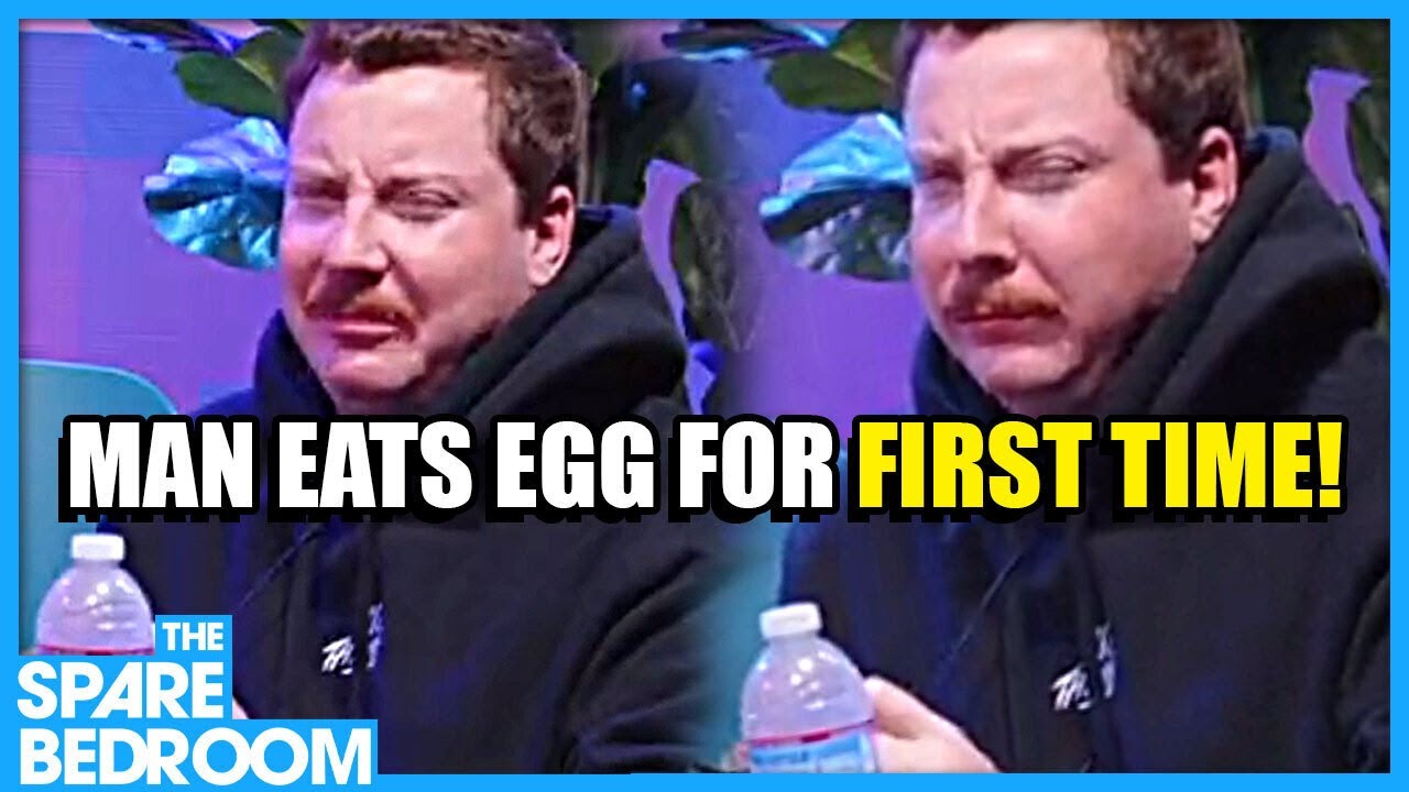 Mike Eats an Egg FOR THE FIRST TIME! - The Spare Bedroom Launch Stream