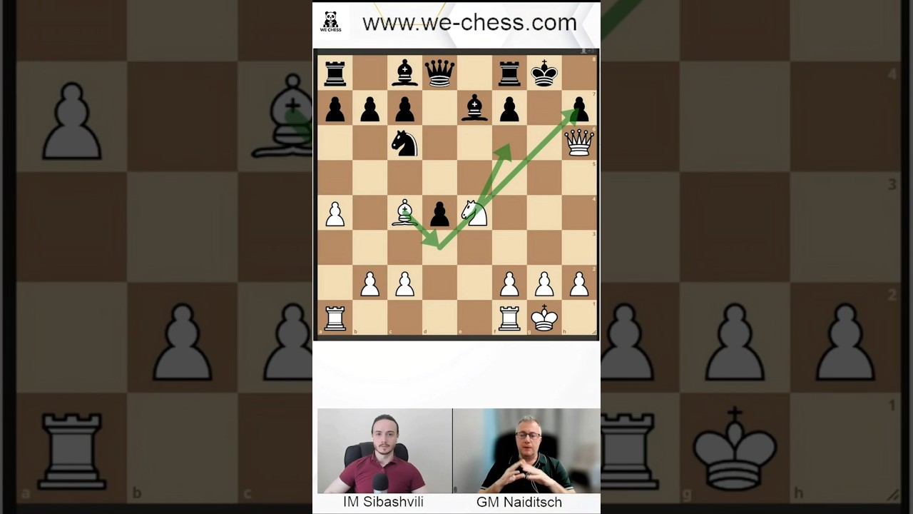 HUGE mating attack with beautiful finish moves !  #chess #chessgame #chessendgame