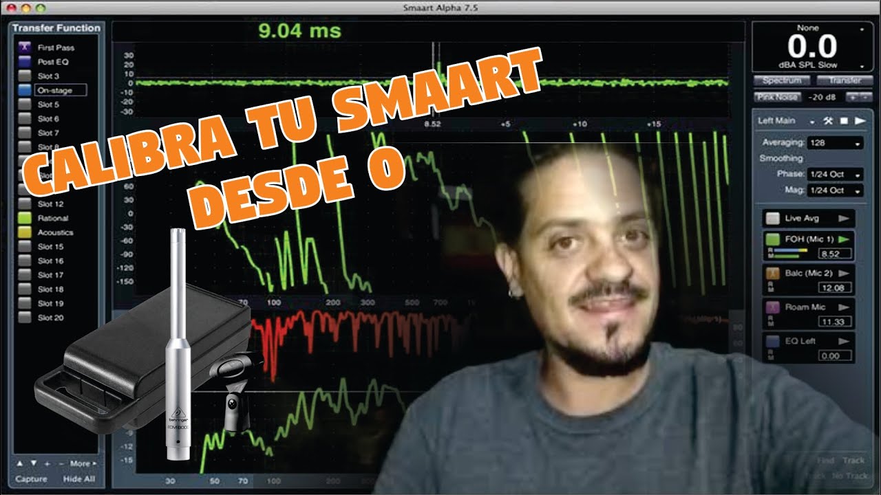 Calibra SMAART desde 0