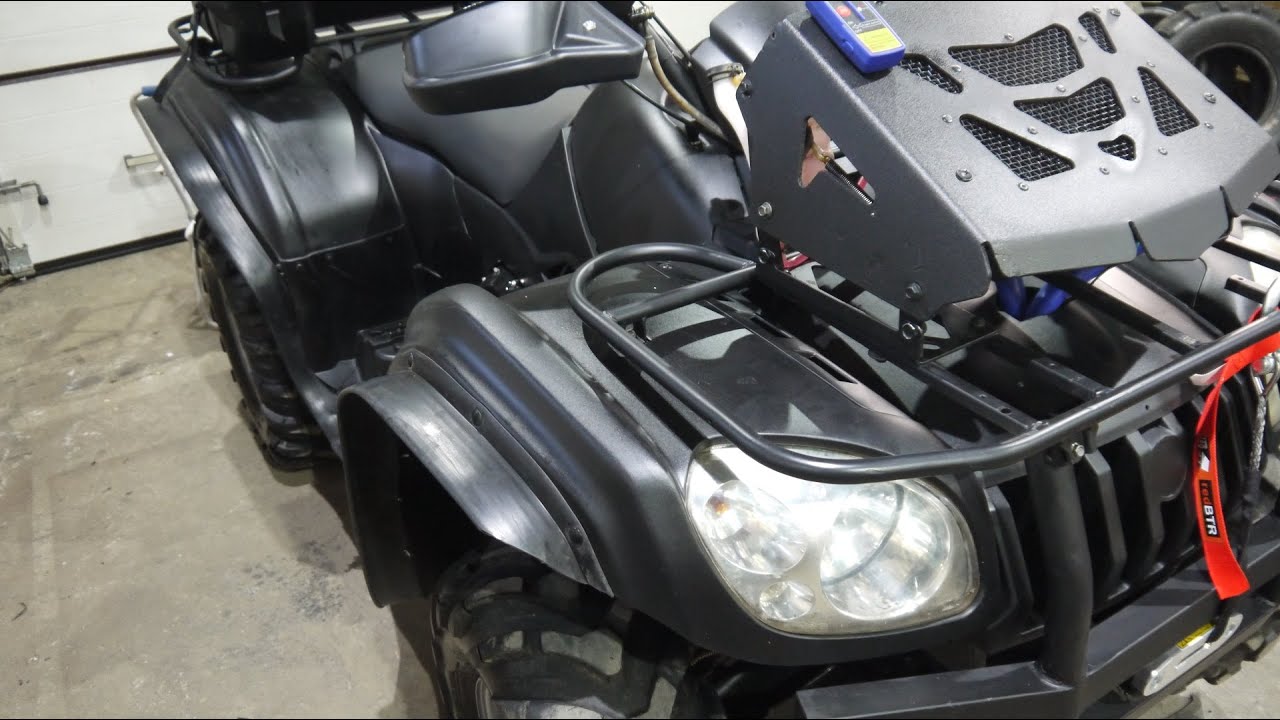 CFMOTO 500a установка расширителей.