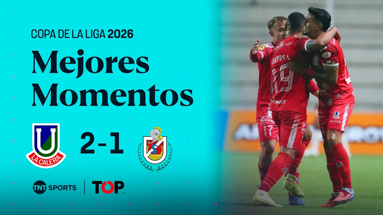 Compacto TOP | 🔴 Uni&oacute;n La Calera 2 - 1 🔴⚪ CD La Serena | Copa de la Liga 2026 - Fecha 3