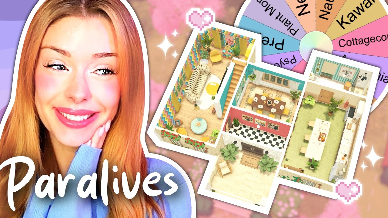 A Paralives Build But Each Room is a Different AESTHETIC