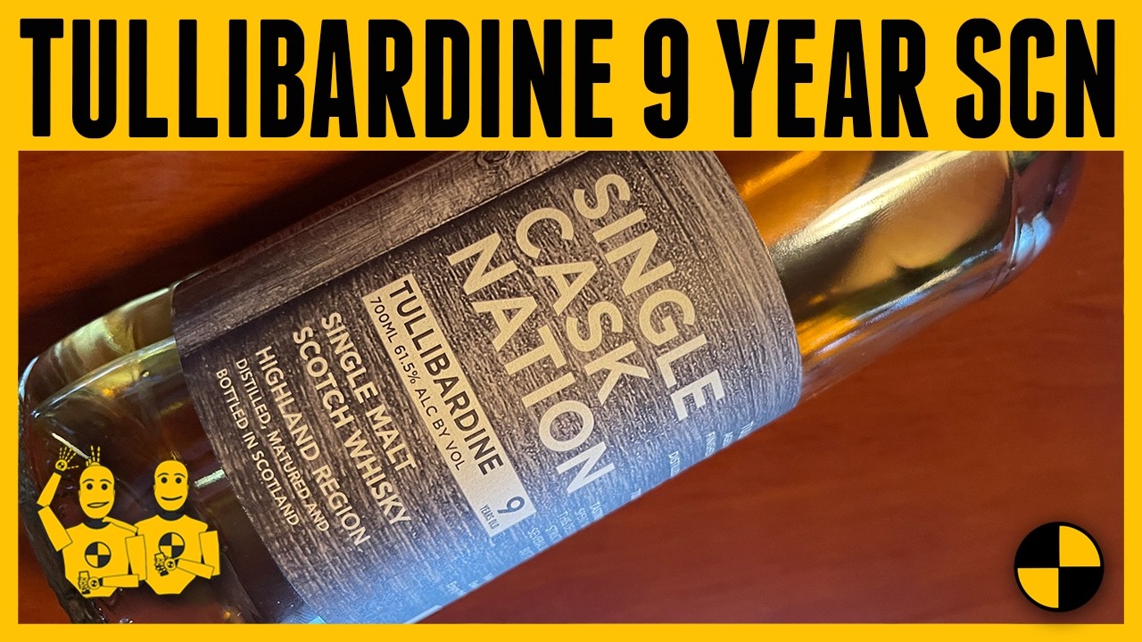 Tullibardine 9 Year Single Cask Nation 61.5 ABV и тест-драйверы для шотландского виски