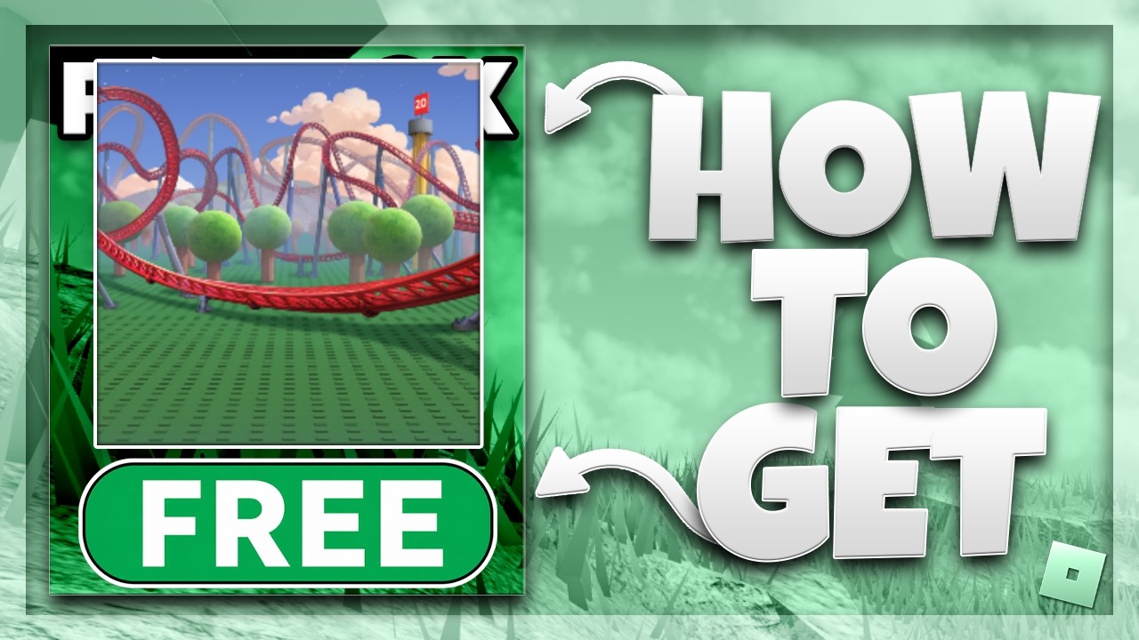 HOW TO GET THE COASTER BACKGROUND ON ROBLOX FOR FREE