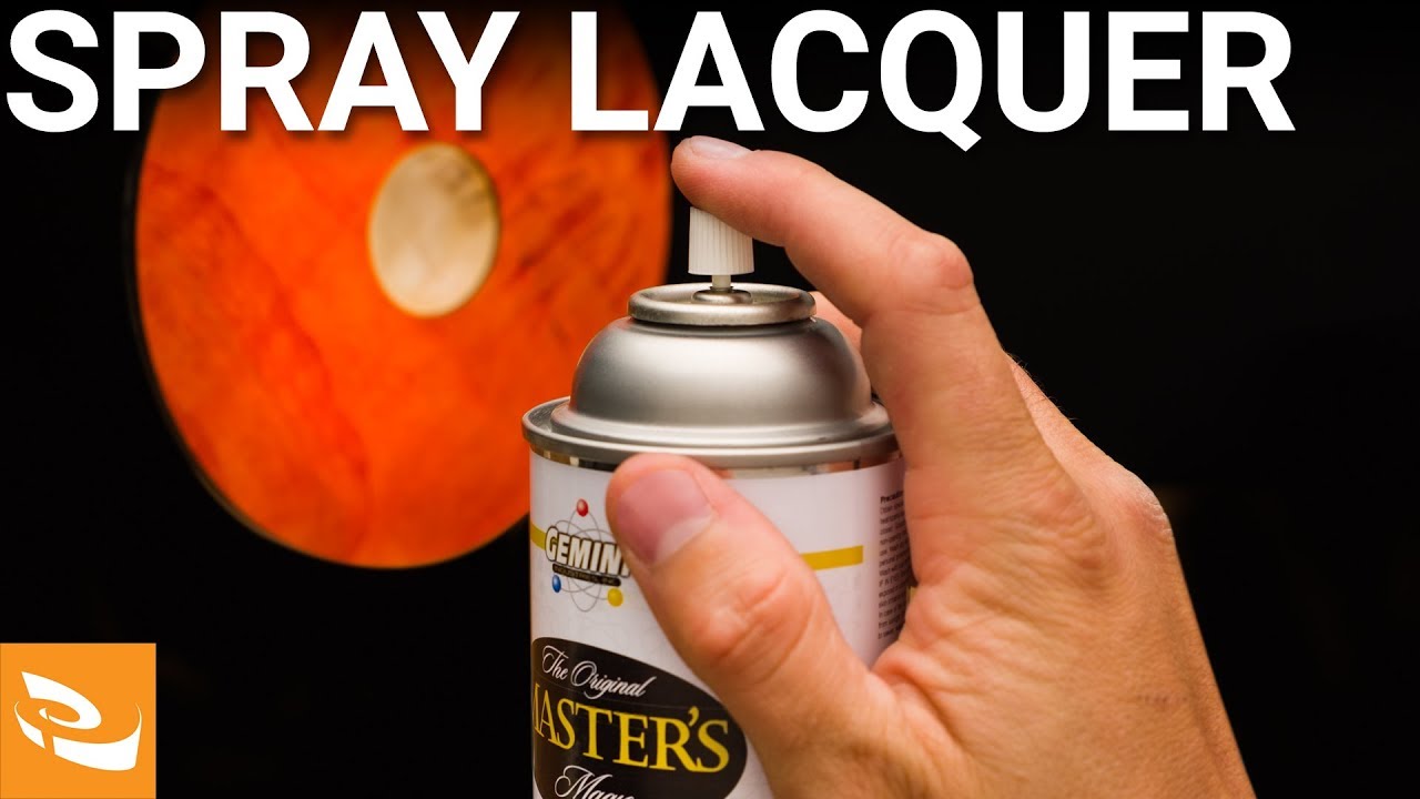 Applying a Spray Lacquer Finish (Woodturning How-to)
