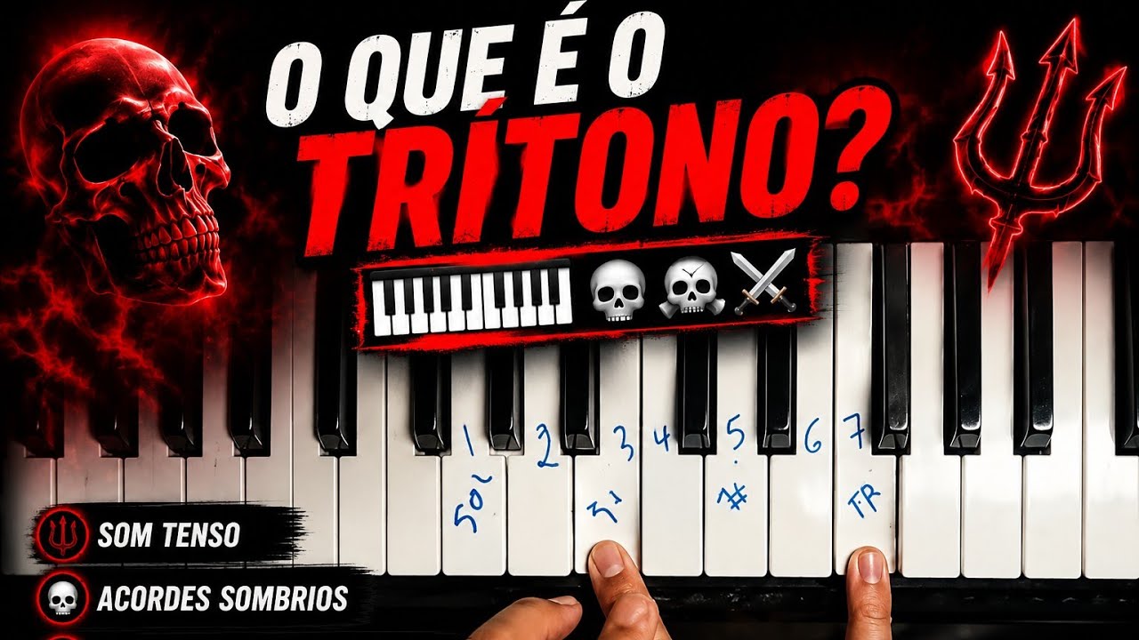 O QUE É O TRÍTONO EM MÚSICA? #shorts #piano #tocarpiano