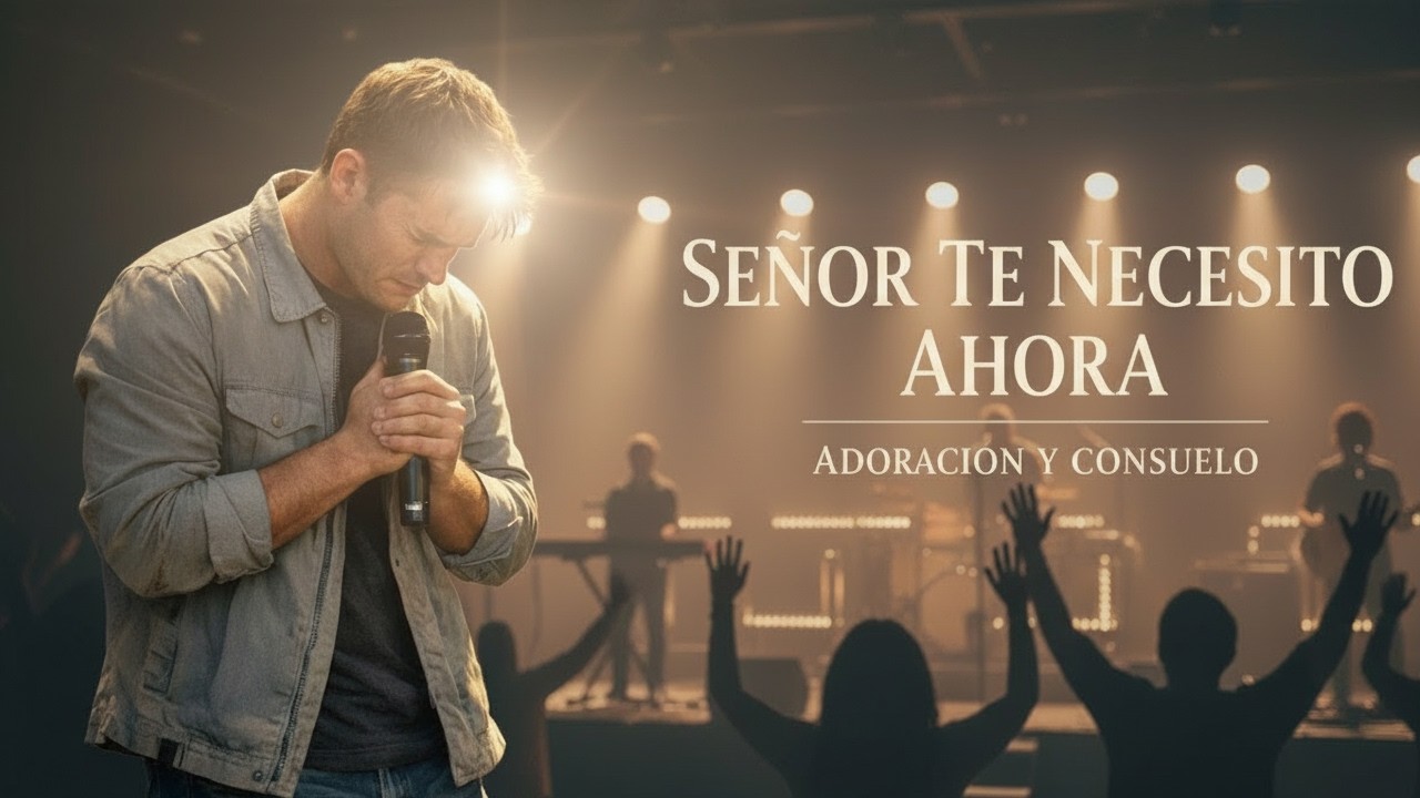 SEÑOR, TE NECESITO AHORA 🙏MÚSICA CRISTIANA DE ADORACIÓN Y QUEBRANTO ✝️🕊️ CANCIÓN QUE BRINDA CONSUELO