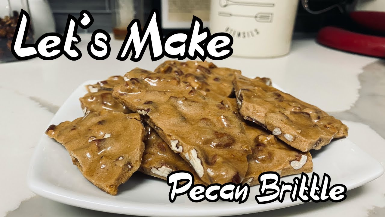 Pecan Brittle - Simple Homemade Candy Recipe