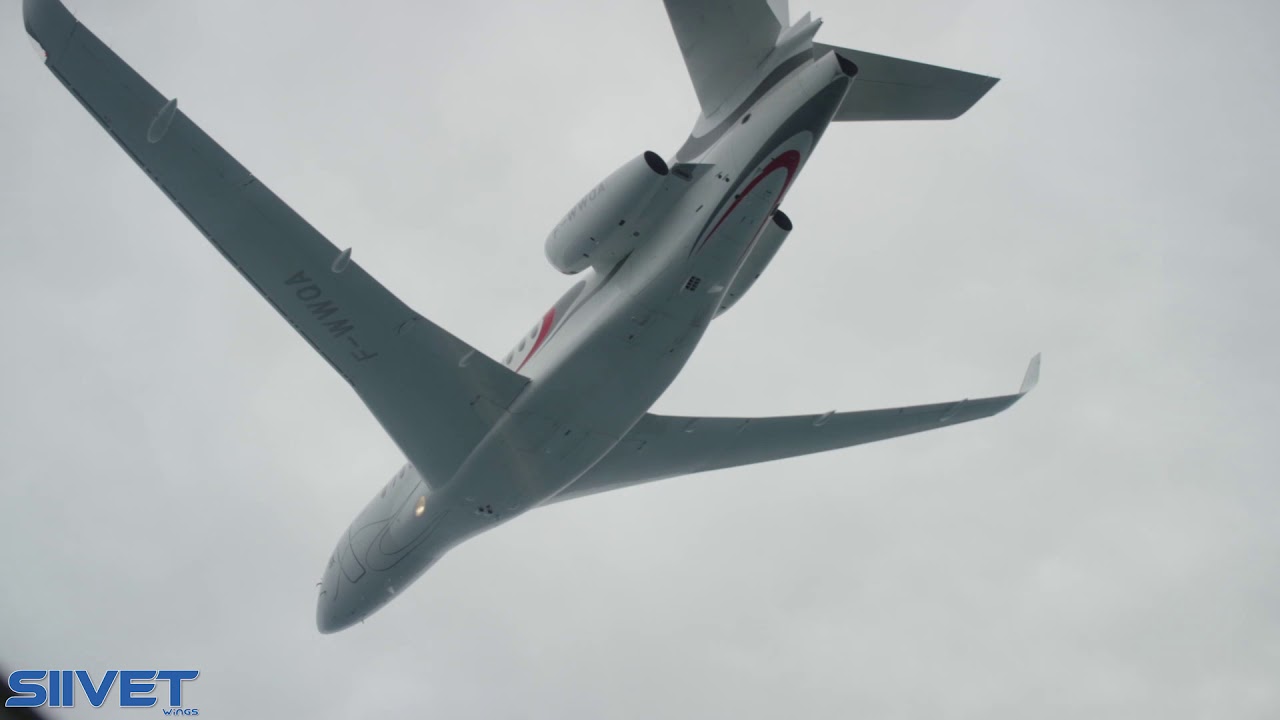 Dassault Falcon 8X #2 - Air to Air Close Ups - Ultra Long Range Business Jet