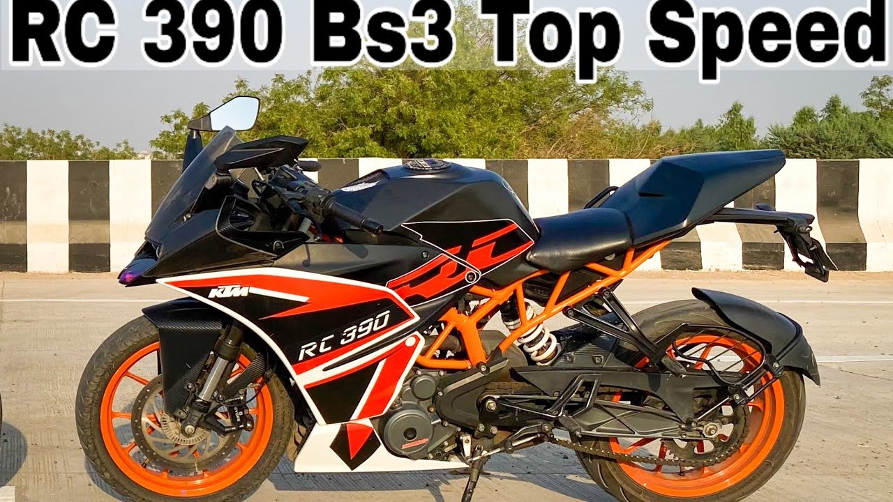 KTM RC 390 BS3 Top Speed | RC 390 with Raw Power | Akshay Gayakwad