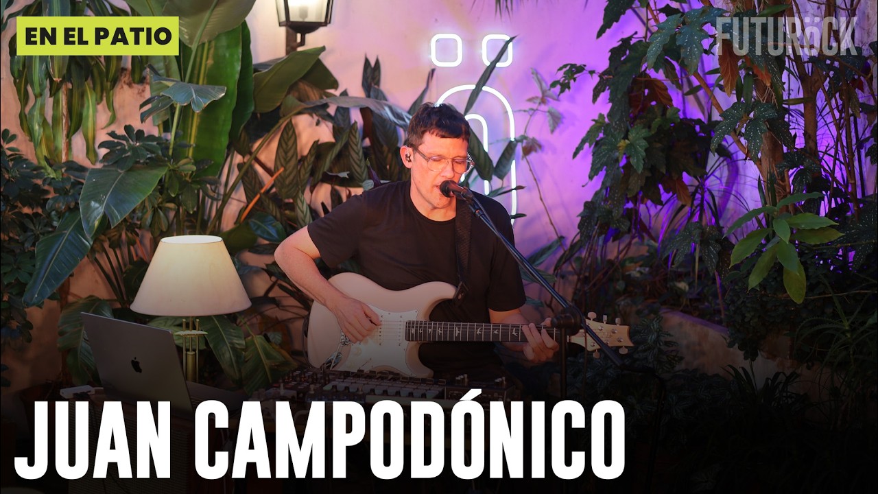 JUAN CAMPODÓNICO en EL PATIO | en LA HORA ANIMADA
