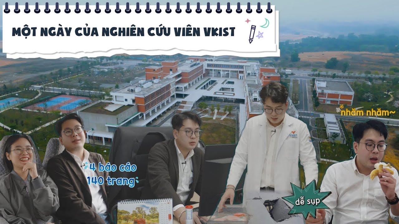 Một ngày của Phương (Học thạc sĩ tại Hàn Quốc, về đầu quân tại viện VKIST 😃😃)