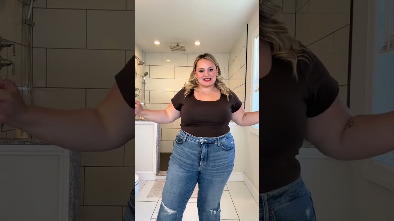 Czuję się sobą 💃🔥 | Pewność siebie w rozmiarze plus size na 100#shortsfeed #trending #fyp