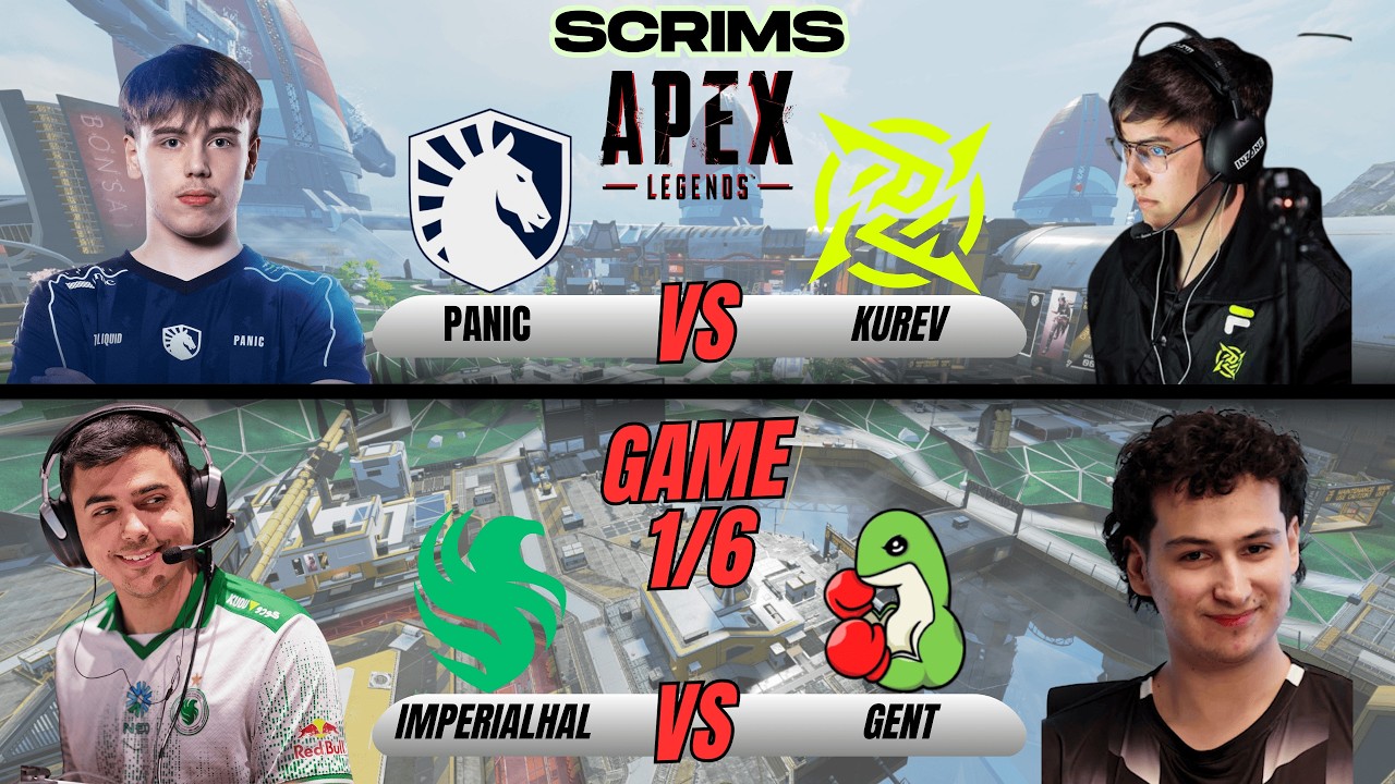 Panic vs Kurev 😬 | ImperialHal vs Gent 🔥| Apex Legends