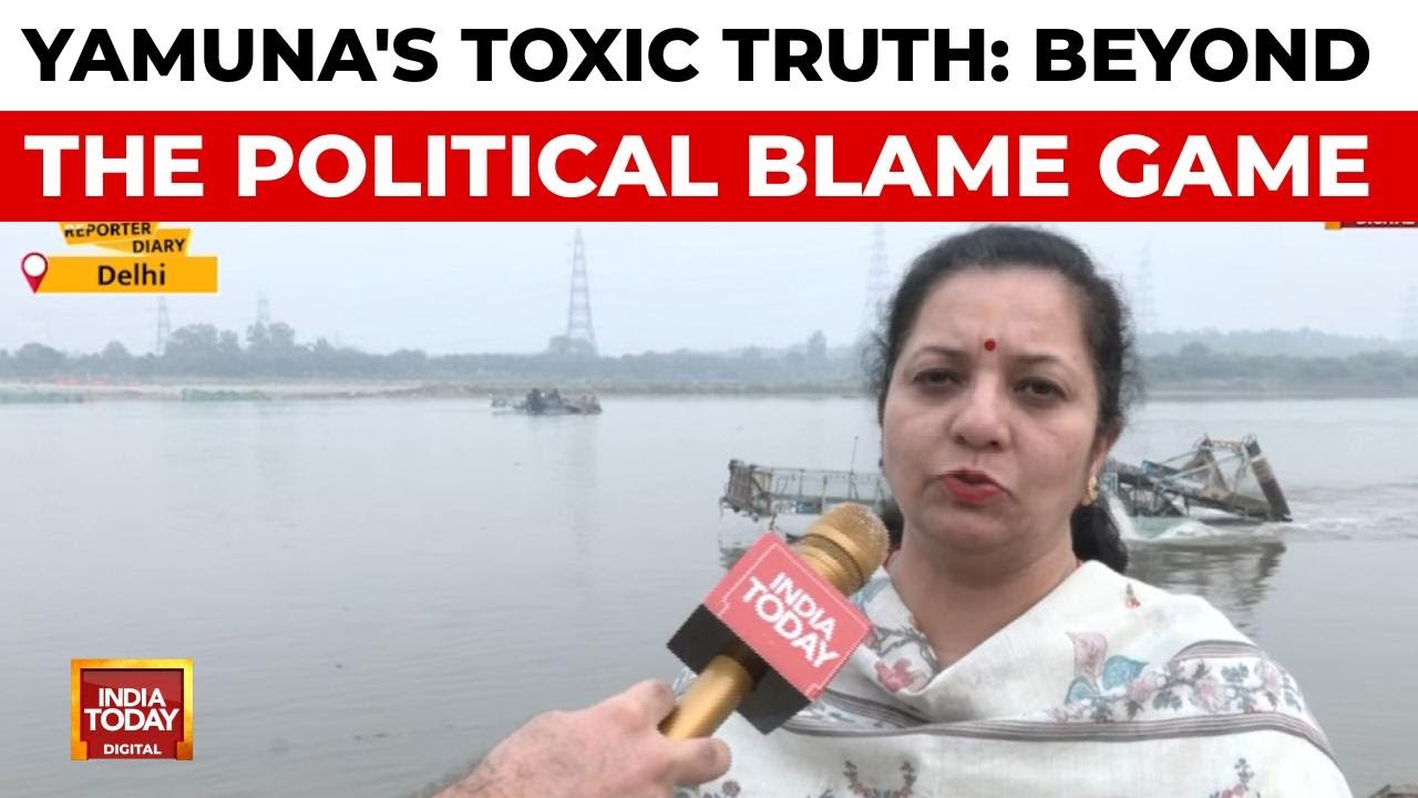 Yamuna's Toxic Froth: Politics Rage, But What Does Science Say About Delhi's Lifeline? | India Today