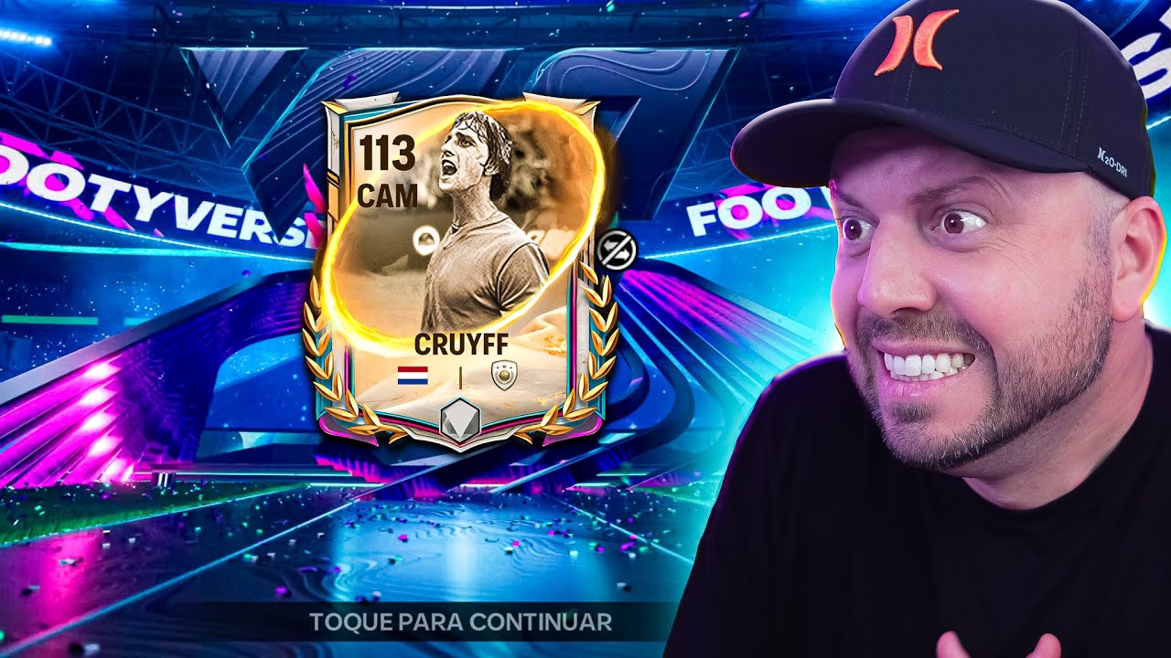 Eu PENSEI que CRUYFF NÃO VIRIA...