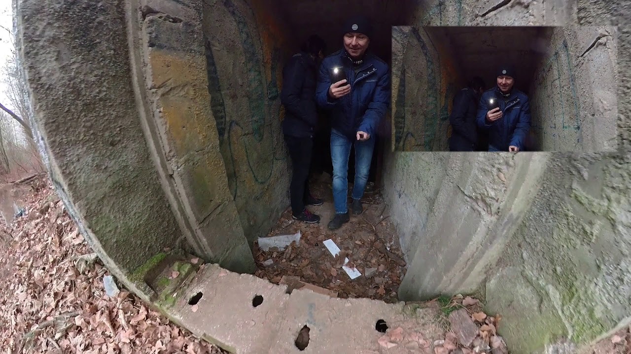 Dresdener Heide. Heidebunker. Spaziergang.