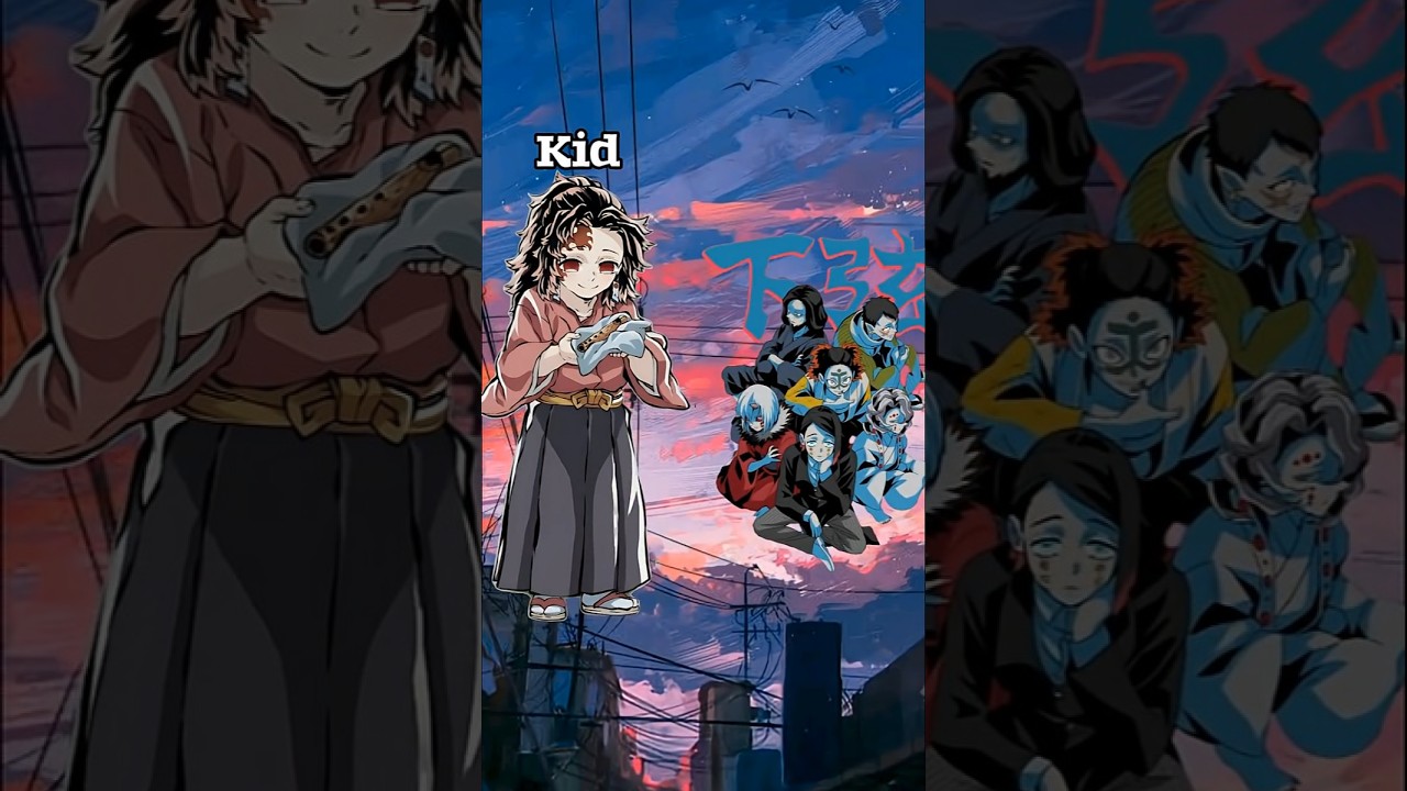 Kid Yourichi vs Lower moon || Teen Yourichi vs All Hashira || Prime Yourichi vs Upper moon || #short