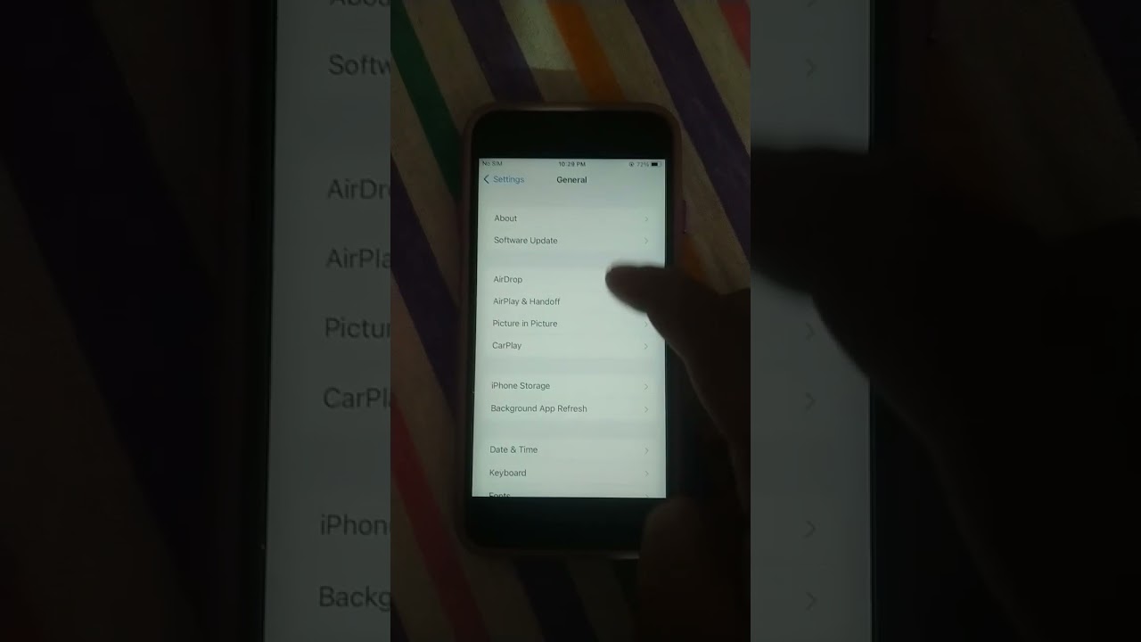 iPhone 6s software update