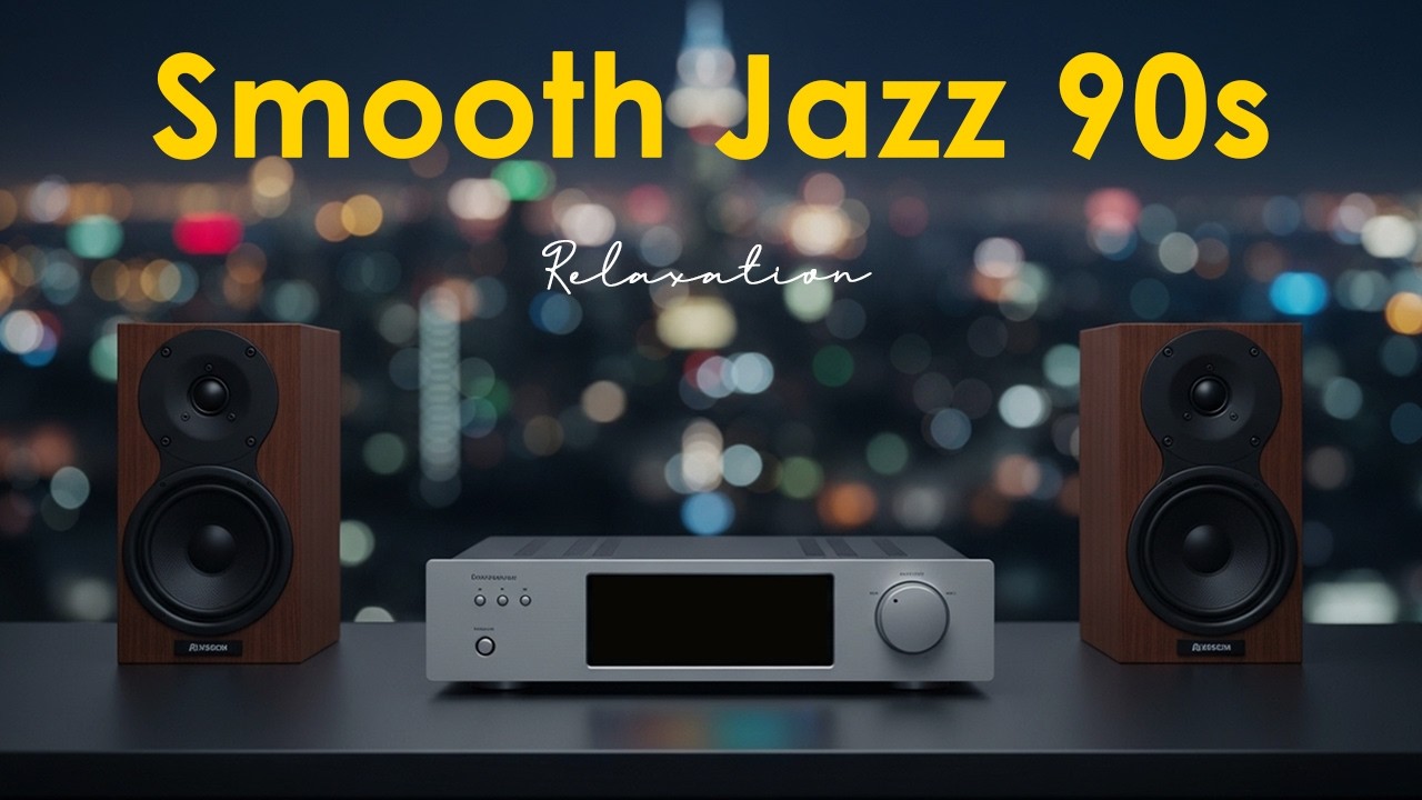 🎷 Smooth Jazz 90s x Relaxation | Calm Cafe Vibes for Study, Chill Moments & Deep Relaxation