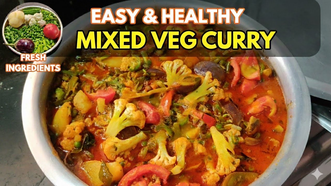 Mixed veg curry recipe / mixed tarkari ki sabji ki recipe 
