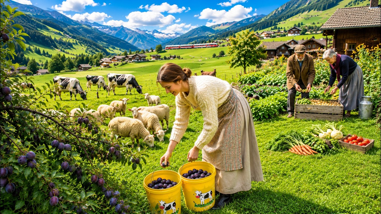 Full video: Peaceful Life on a Mountain Farm | Passion Fruit Juice, Harvesting, and Sheep Care