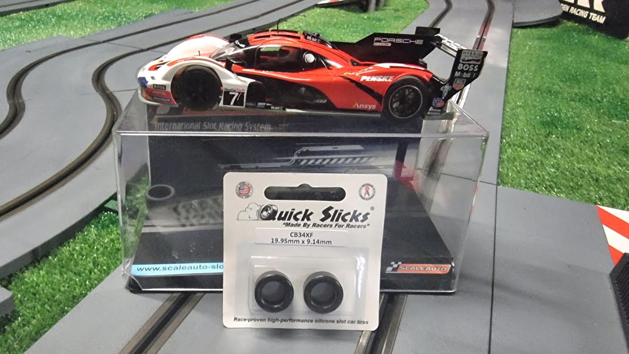 This Scaleauto Porsche 963 Hypercar is Super Quick with Quick Slicks fitted