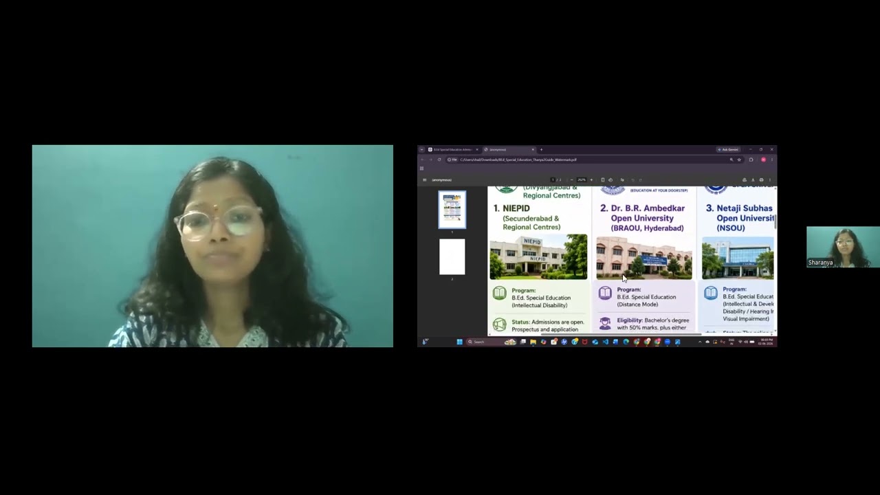 B.Ed Special Education Qualification | Syllabus | Exam Pattern | Total Details @thanya2guide