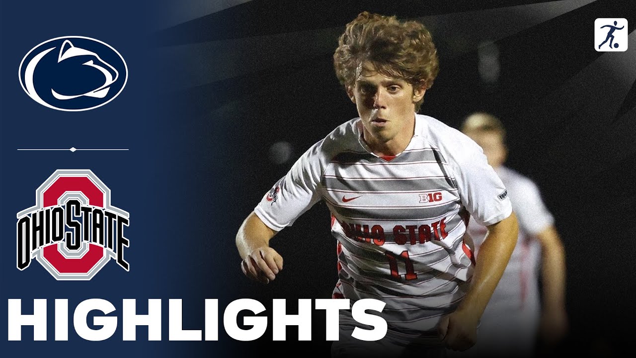 Penn State vs Ohio State | NCAA College Soccer | Highlights - September 17, 2024