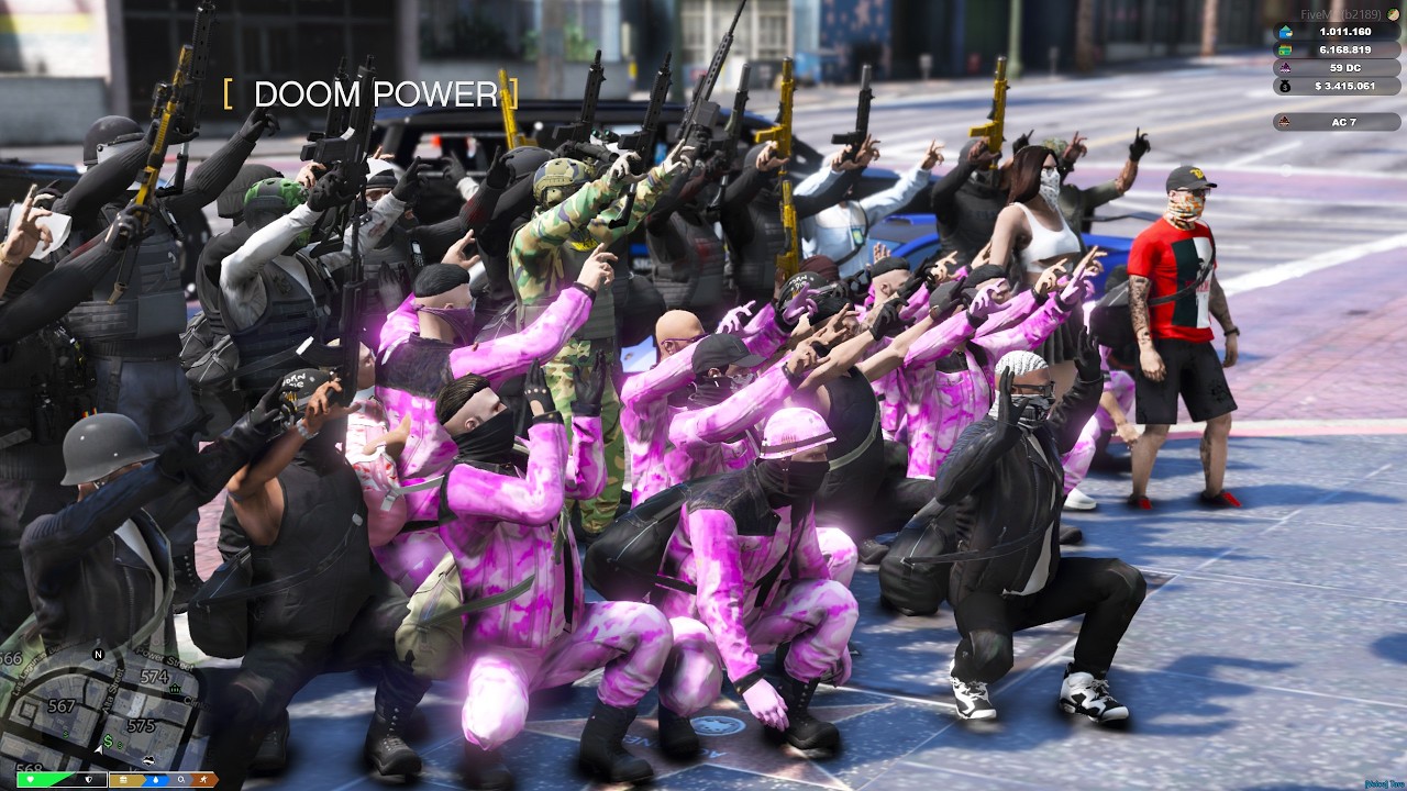 POLITIA VS MAFIA! FIVEM