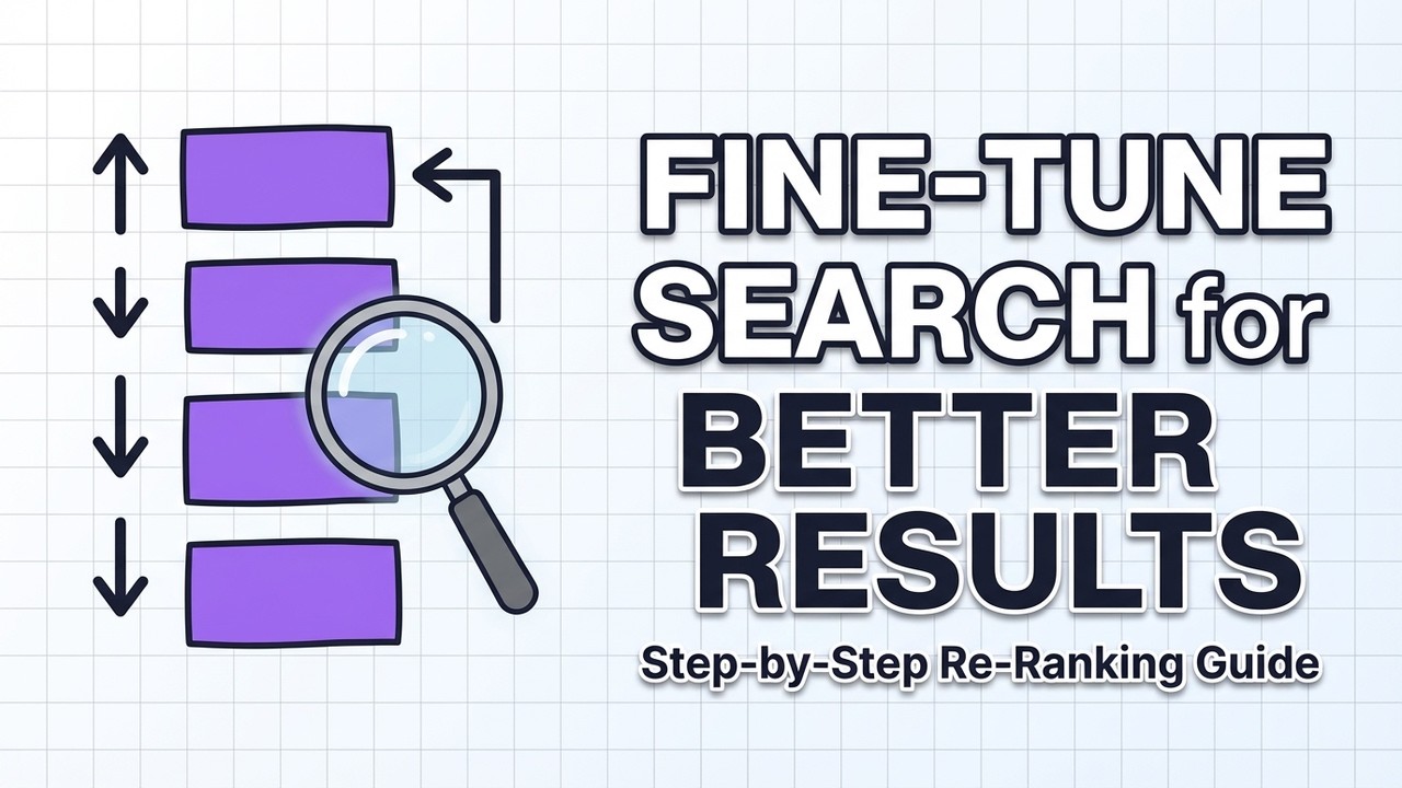 Day 37 : How to Fine-Tune Re-Ranking Models: A Step-by-Step Guide to Cross-Encoders