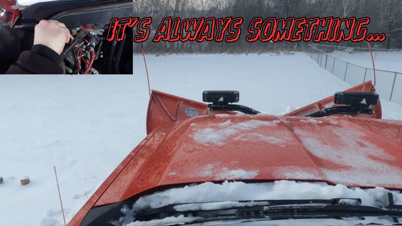 Plowing Snow! Never A Dull Moment!!!